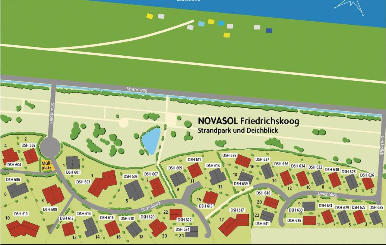 Villa Friedrichskoog-Deichblick 9 Extérieur photo